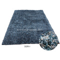 Mầu mềm Polyester Khăn rằn Carpet Plain Color